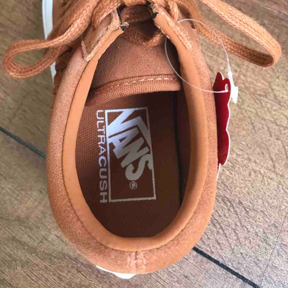 VANS Old Skool Weave Suede Grazed Ginger Kid’s - Picture 8 of 8